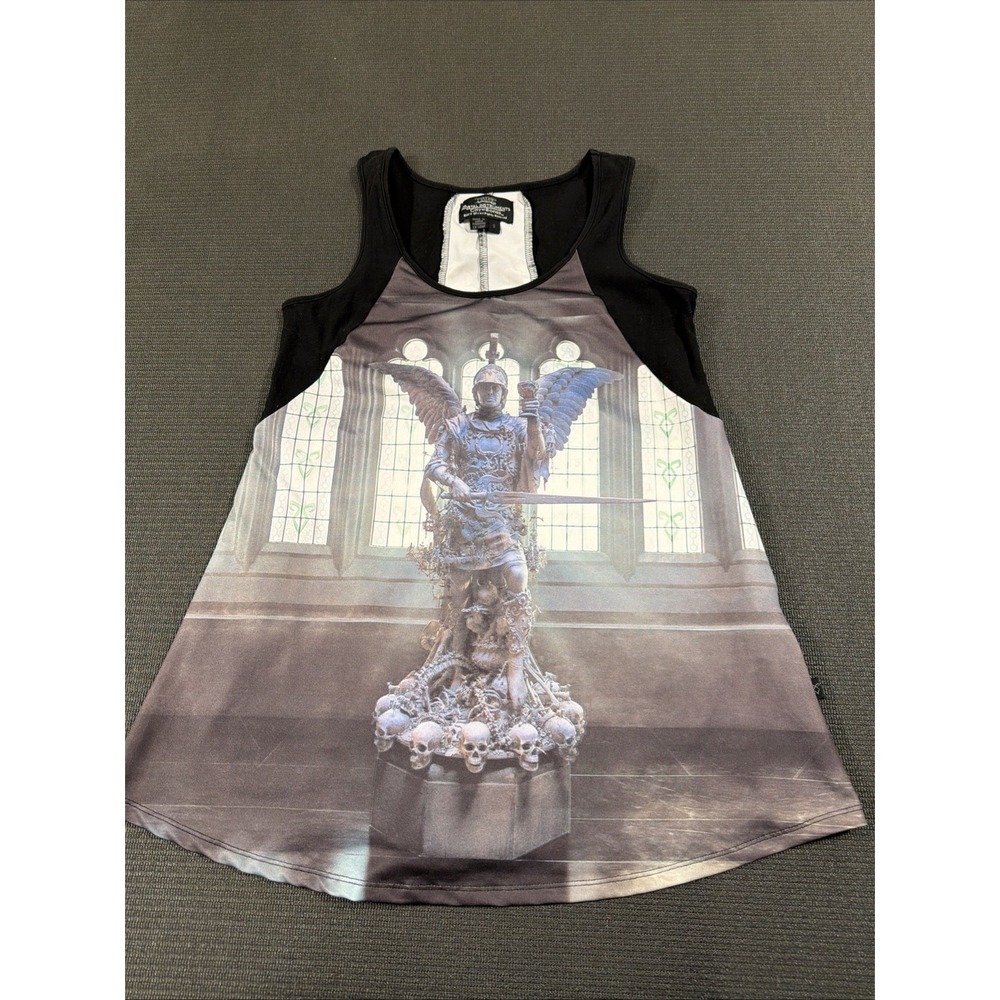 Tripp NYC Tank Top Shirt Mortal Instruments City Bones Goodman Goth Size Small
